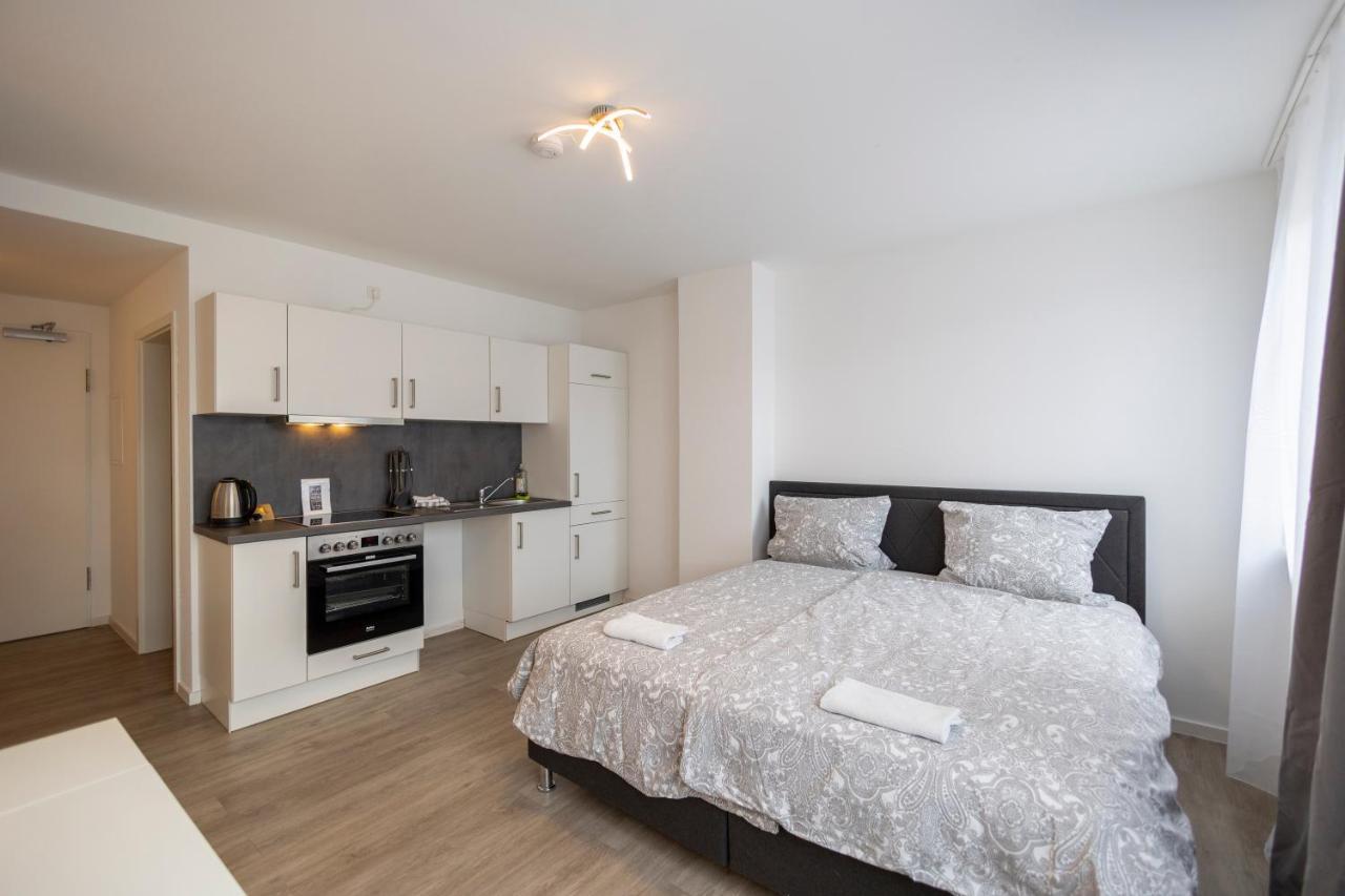 City Apartment Kuche,Bad, Parken Im Zentrum Ravensburgs A12 Bagian luar foto